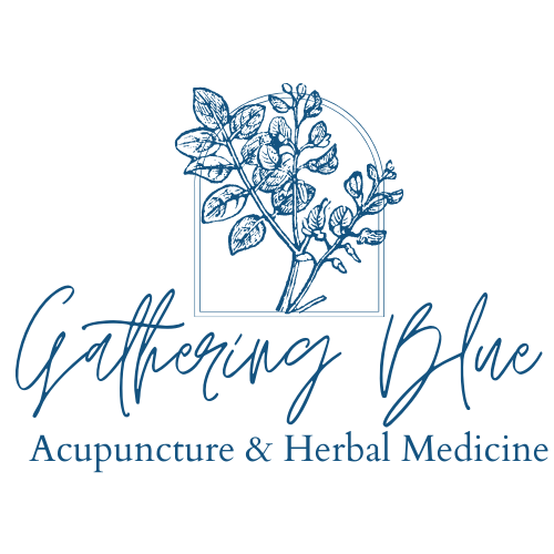 Gathering Blue Acupuncture Logo